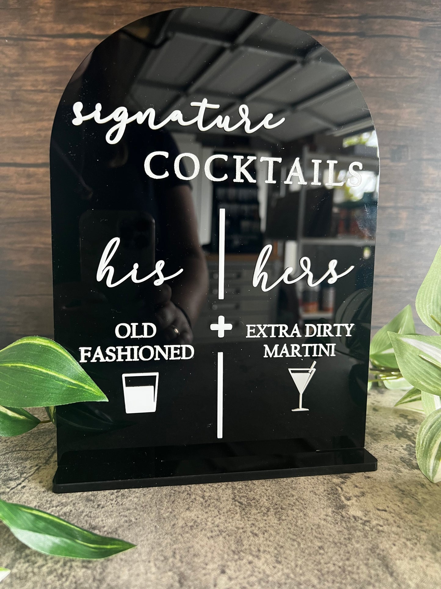 Custom Signature Drink Menus